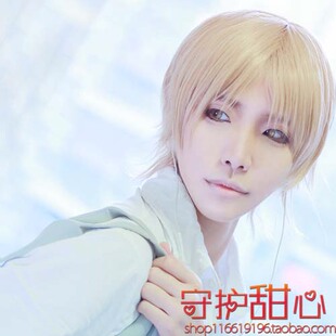 包邮 夏目友人帐夏目贵志/银魂.冲田总悟/网球王子cosplay假发