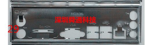 七彩虹 C.A780T D3 V19 V40挡板档片 定做机箱挡板主板档板IO档片