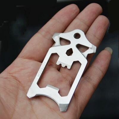 万能创意骷髅头加厚口袋小工具