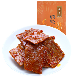 1元包邮  颜家 湖南特产 平江香干 酱干 100克