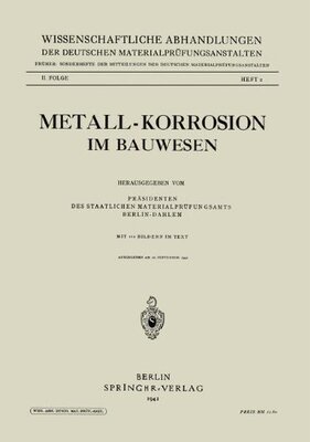 【预订】Metall-Korrosion Im Bauwesen