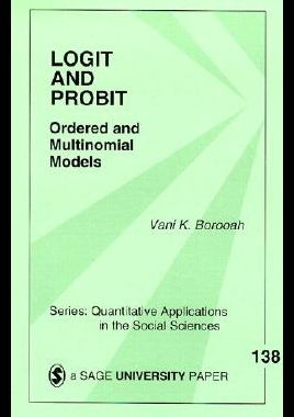 【预售】Logit and Probit: Ordered and Multinomial Models