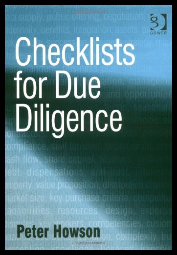 【预售】Checklists for Due Diligence