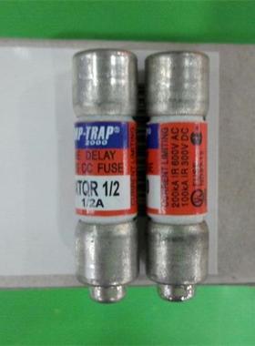 ATQR 1/2 AMP TRAP法雷10X38陶瓷延时熔断器保险丝0.5AMersen正品