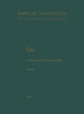 【预订】Cu Organocopper Compounds: Index Emp...