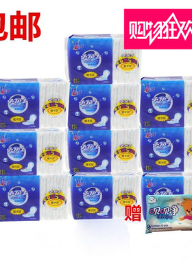 小护士卫生巾XC9111魔术层干爽柔爽网面日用260mm10包110片组合