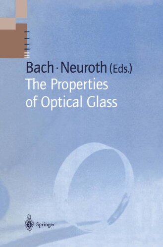 【预订】The Properties of Optical Glass
