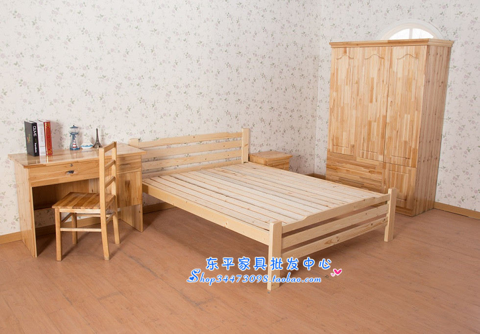 新款上市家具 卧室 组合 套房环保实木套房家具现代家具 特价秒杀