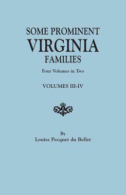 【预售】Some Prominent Virginia Families. Fo...