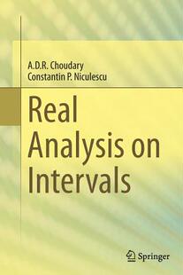 【预订】Real Analysis on Intervals