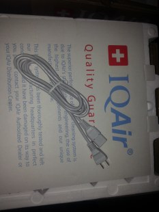 IQAir美国进口IQAir空气净化器HealthPro250PLUS GC电源线