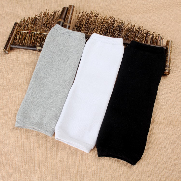 秋冬儿童加厚毛圈护膝中大童学生户外防寒保暖腿套舞蹈跪地防摔