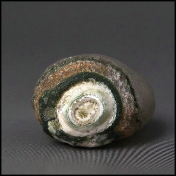 阿拉善戈壁玛瑙原石眼睛石观赏石22X14X12MM_A2925