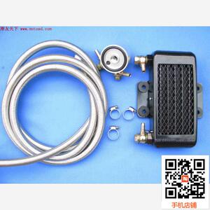 比亚乔RA1/VIVO唯我/Typhoon台风/FLY飞翔摩托改装机油冷却散热器