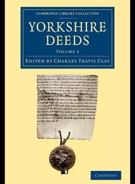 【预售】Yorkshire Deeds, Volume 4
