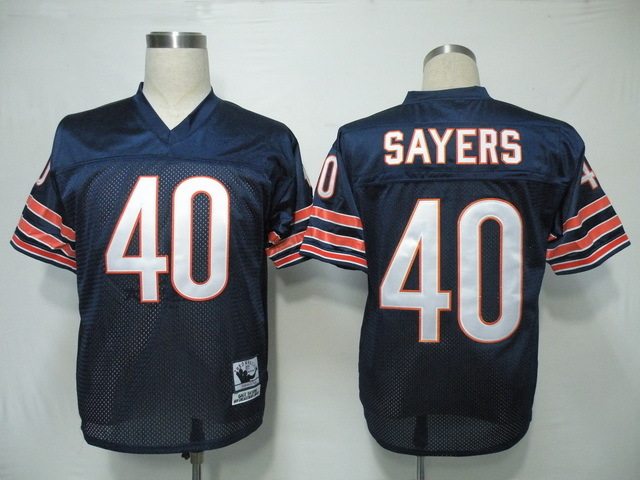 热卖 NFL橄榄球衣 复古版 Chicago Bears 芝加哥熊 40# SAYERS在类目 运动/瑜伽/健身/球迷用品, 橄榄球, 橄榄球服中 - 来自Buy2taobao.com提供专业的淘宝代购服务
