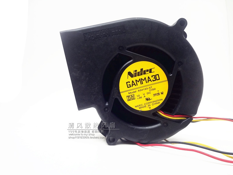 思科WS-C3550-24 散热风扇 Nidec 9733 12V 0.46A A34123-57风扇
