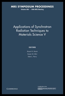 Radiation Techniques Synchrotron 预售 Applications
