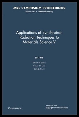 【预售】Applications of Synchrotron Radiation Techniques