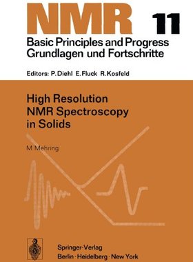 【预订】High Resolution NMR Spectroscopy in Solids