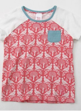 特 必收 英伦波DEN 时尚印花 舒适纯棉套装 女童P795