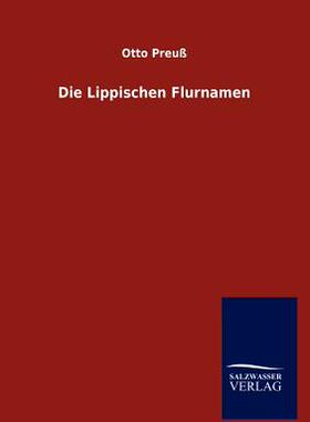 【预售】Die Lippischen Flurnamen