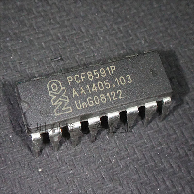 全新 PCF8591P 直插 DIP-16  8位模数/数模转换器  现货