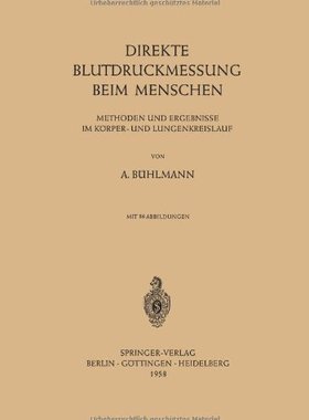 【预订】Direkte Blutdruckmessung Beim Mensch...