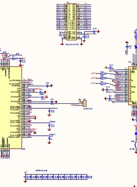 永磁同步电机控制板tms320f2407原理图 EPM7128 AD2S99 6N137 DB9