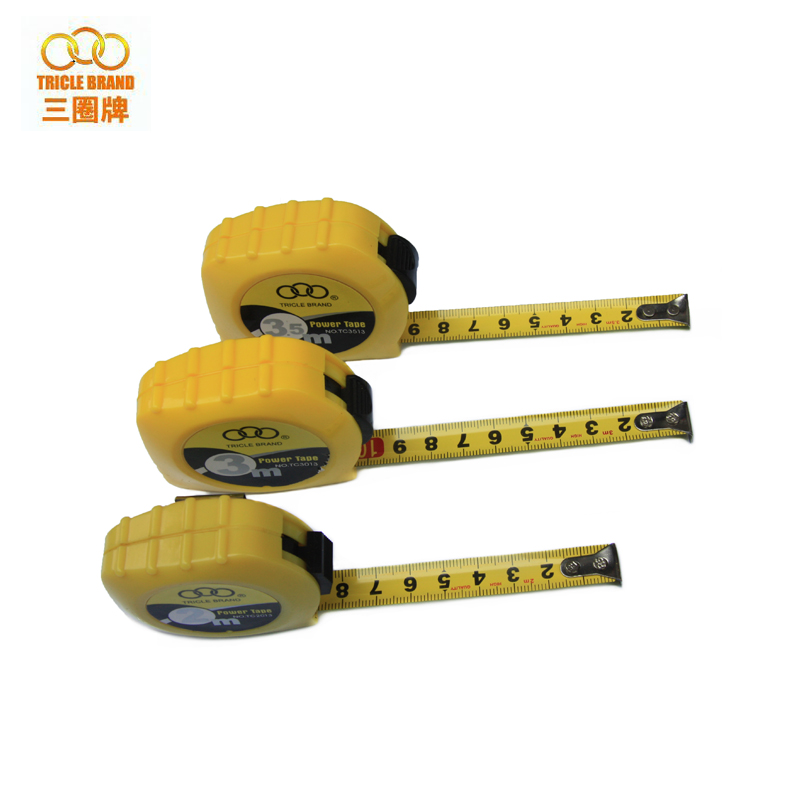 【上海三圈工具】tc系列钢卷尺 卷尺 拉尺 钢带涂层 学生尺2-7.5m
