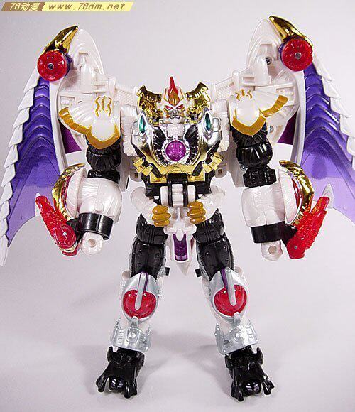 【孩仕宝】玩具模型 变形金刚 威震天 惊破天 白色强化版