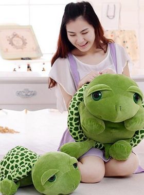 大眼睛小海龟布娃娃儿童毛绒玩具