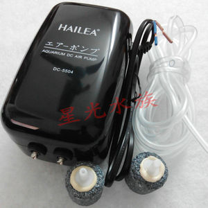 海利DC-5504增氧机直流12V静音冲氧气泵 鱼缸水产车载钓鱼增氧泵