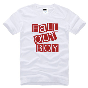 T恤 Boy 闹翻天男孩 Fall Out 音乐 朋克摇滚 2016新款 酷 FOB 男式
