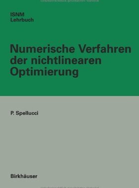 【预售】Numerische Verfahren Der Nichtlinearen Optimierung