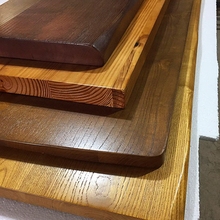 老榆木板材飘窗吧台面板实木餐桌板材工作茶台桌面2米长木板定制