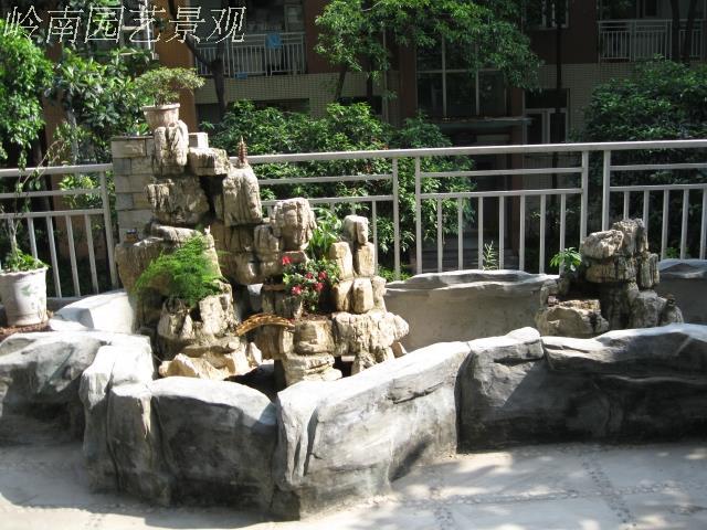 重庆天然龟纹石 山水盆景假山造景真石原石观赏石摆件 室内外阳台