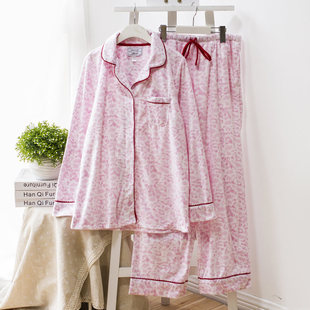 超值特价 大码春秋摇粒绒情侣睡衣男女家居服套装长袖长裤