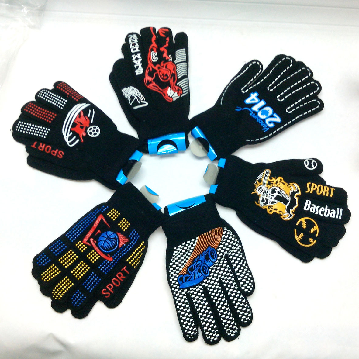 Gants pour garcon en de laine - Ref 2144748 Image 1