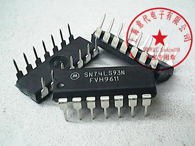 SN74LS93N  MOT  74LS93【全新原装】赛格市场G332室 实体店 现货
