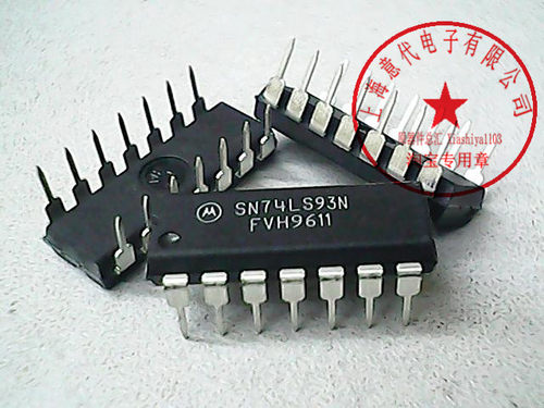 SN74LS93N  MOT  74LS93【全新原装】赛格市场G332室 实体店 现货