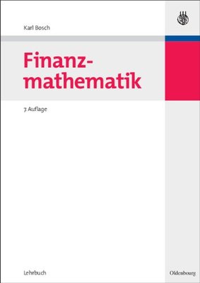 【预售】Finanzmathematik