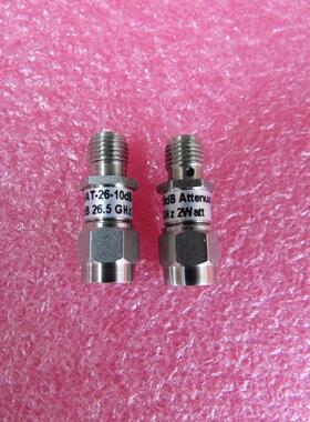 SWAT-26-10 DC-26.5GHz 10dB 2W SMA 射频微波同轴固定衰减器