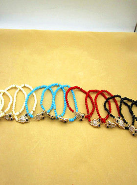 欧美风镶钻卡通手镯