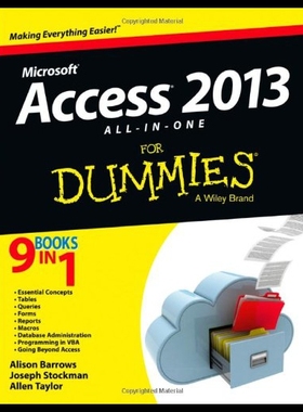 【预售】Access 2013 All-In-One for Dummies