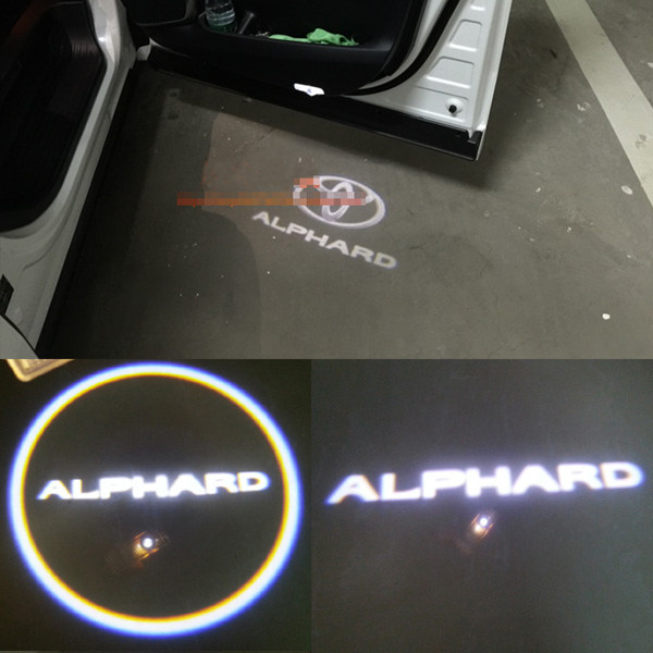 适用于埃尔法 20系/30系 ALPHARD 镭射灯投影迎宾灯车门灯