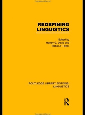 【预售】Redefining Linguistics (Rle Linguistics A)
