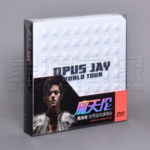正版周杰伦 魔天伦世界巡回演唱会 DVD+写真册+歌词册