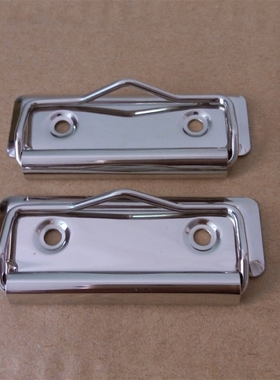 7cm厘米板夹夹子A45不锈钢五金夹票据标签收据夹菜单夹画架平板夹