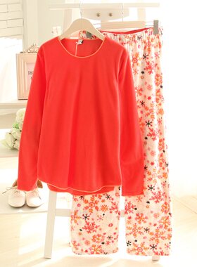 家居服套装包邮大码春秋女睡衣